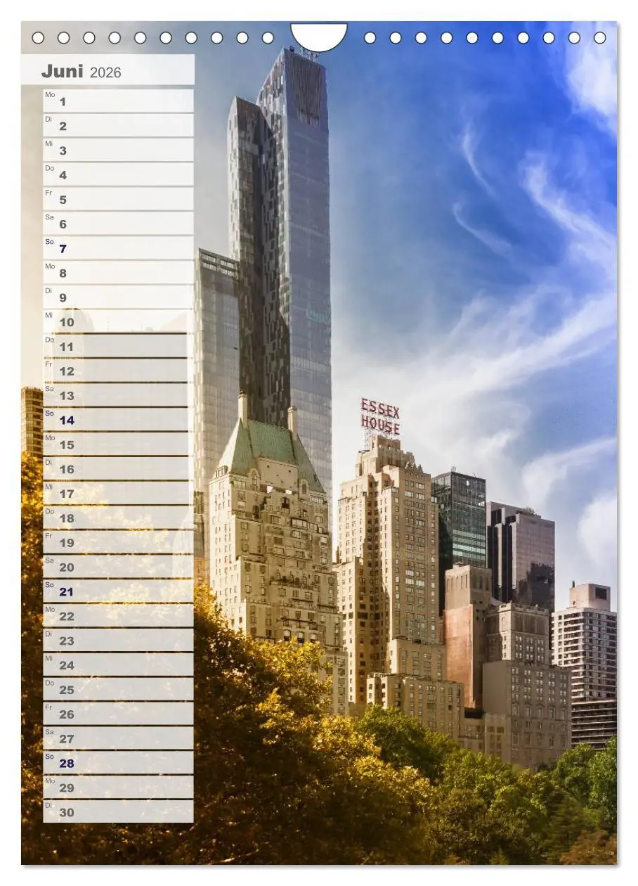 Bild: 9783516426458 | New York - Manhattan (Wandkalender 2026 DIN A4 hoch), CALVENDO...