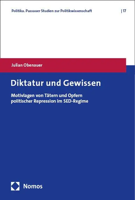 Cover: 9783756006458 | Diktatur und Gewissen | Julian Obenauer | Taschenbuch | 372 S. | 2024