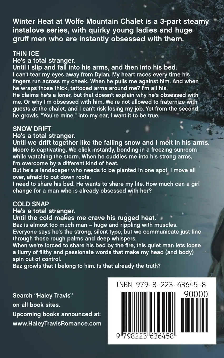 Rückseite: 9798223636458 | Winter Heat at Wolfe Mountain Chalet | Haley Travis | Taschenbuch