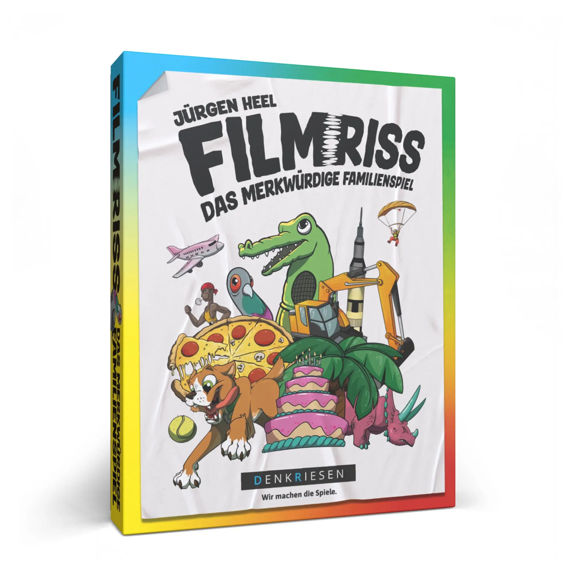 Cover: 4260528096558 | DENKRIESEN - Filmriss - "Das merkwürdige Familienspiel" | Jürgen Heel