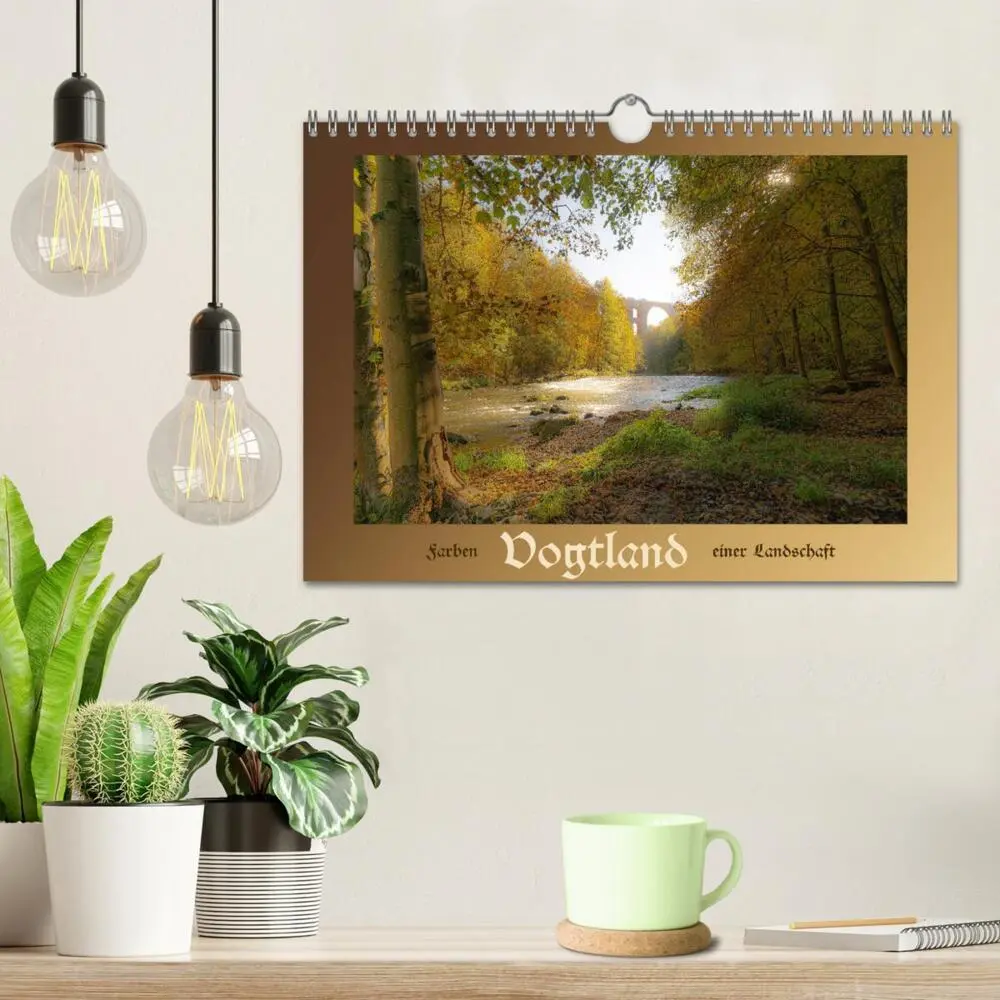 Bild: 9783435236558 | Vogtland - Farben einer Landschaft (Wandkalender 2025 DIN A4 quer),...