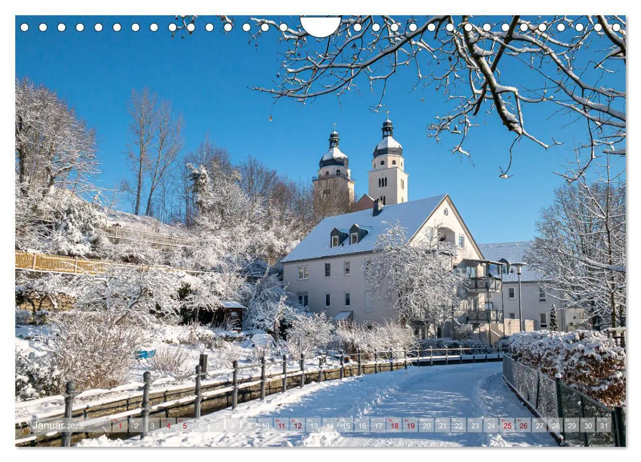 Bild: 9783435236558 | Vogtland - Farben einer Landschaft (Wandkalender 2025 DIN A4 quer),...