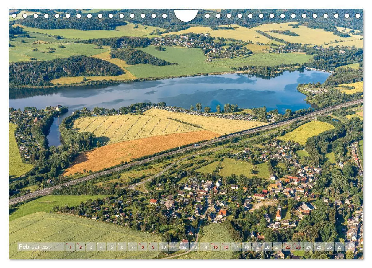 Bild: 9783435236558 | Vogtland - Farben einer Landschaft (Wandkalender 2025 DIN A4 quer),...