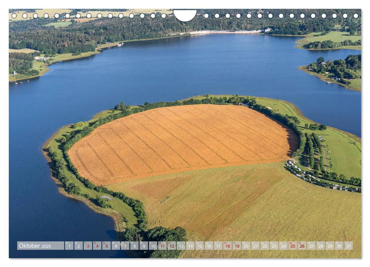 Bild: 9783435236558 | Vogtland - Farben einer Landschaft (Wandkalender 2025 DIN A4 quer),...