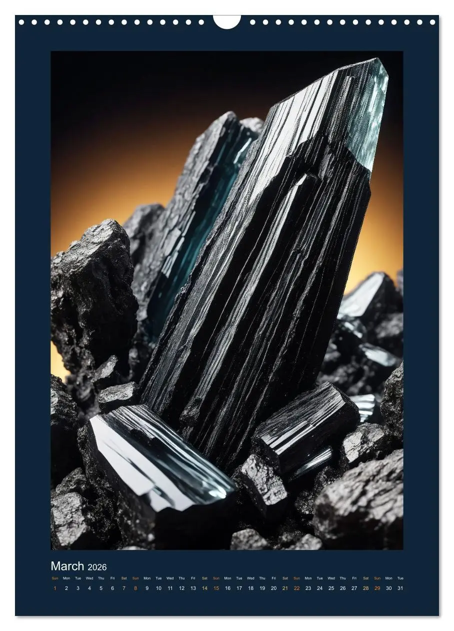 Bild: 9783457256558 | Fantastic Minerals - Mysterious Treasures (Wall Calendar 2026 DIN...