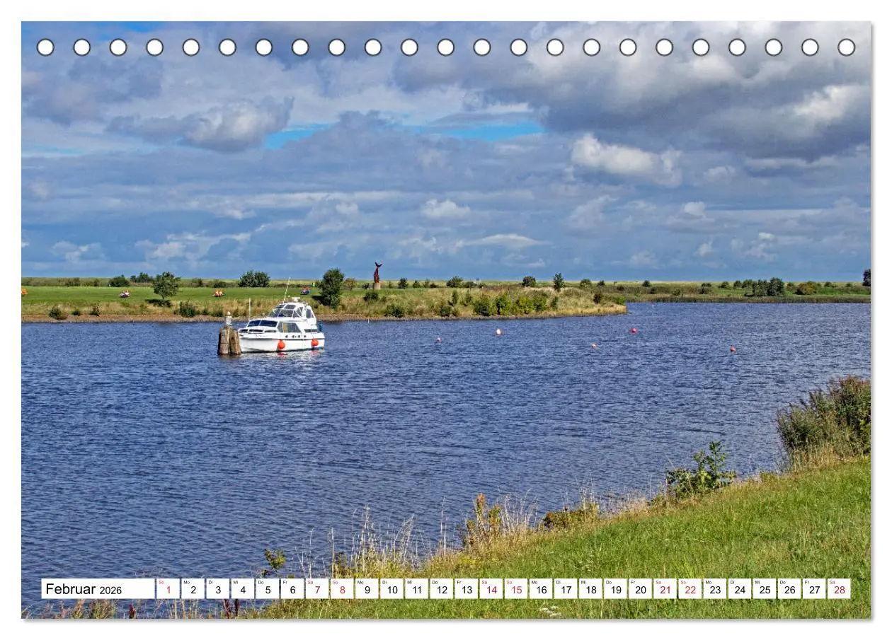 Bild: 9783457636558 | GREETSIEL - Schafe - Krabbenkutter - Möwen (Tischkalender 2026 DIN...
