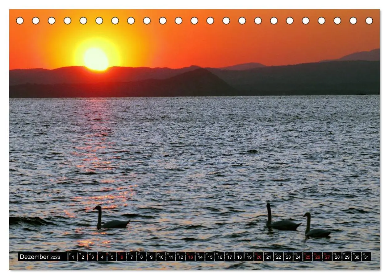 Bild: 9783516106558 | Romantisches Fernweh - Gardasee (Tischkalender 2026 DIN A5 quer),...