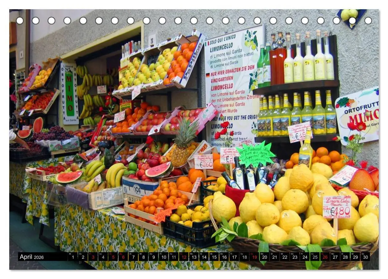 Bild: 9783516106558 | Romantisches Fernweh - Gardasee (Tischkalender 2026 DIN A5 quer),...