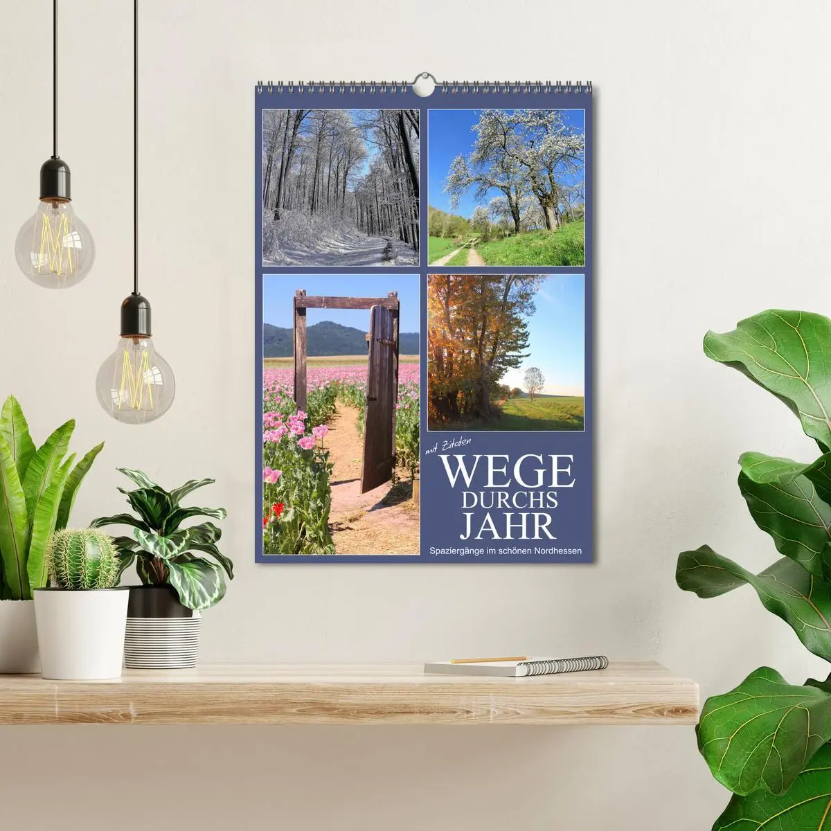 Bild: 9783516416558 | Wege durchs Jahr - Spaziergänge im schönen Nordhessen (Wandkalender...