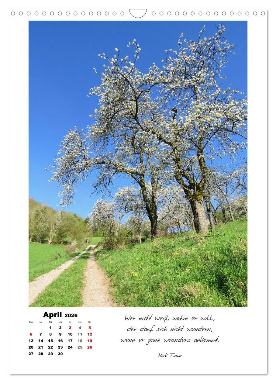 Bild: 9783516416558 | Wege durchs Jahr - Spaziergänge im schönen Nordhessen (Wandkalender...
