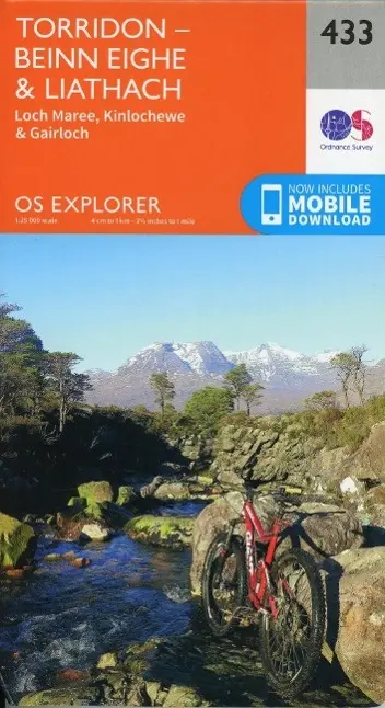 Cover: 9780319246658 | Torridon - Beinn Eighe and Liathach | Ordnance Survey | (Land-)Karte