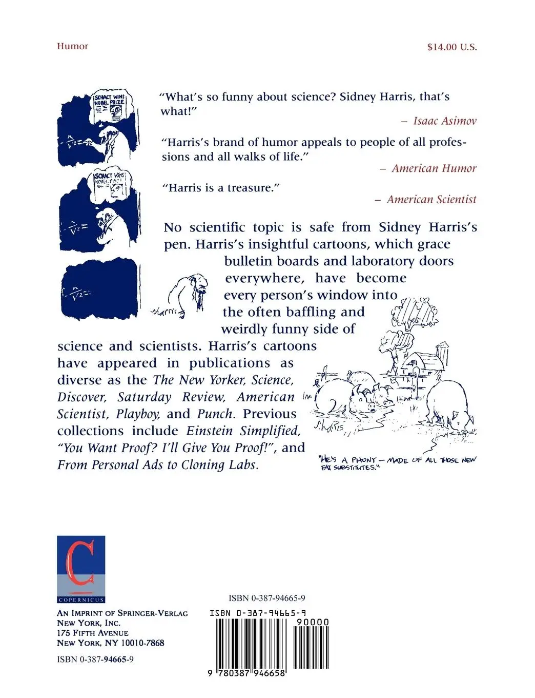 Rückseite: 9780387946658 | Einstein Atomized | More Science Cartoons | Sidney Harris | Buch