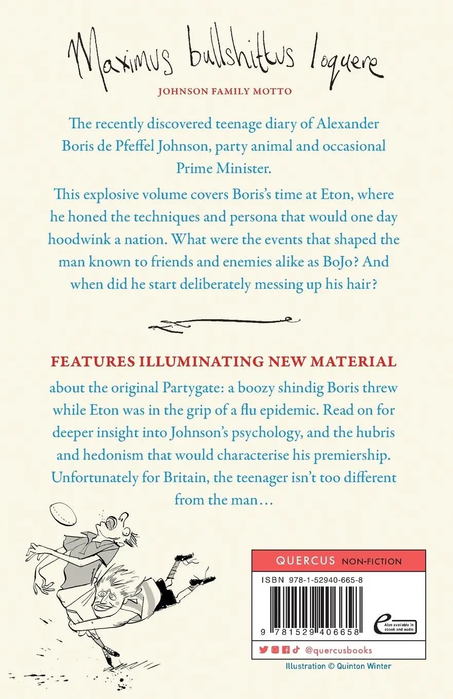 Rückseite: 9781529406658 | The Secret Diary of Boris Johnson Aged 13¼ | Lucien Young | Buch