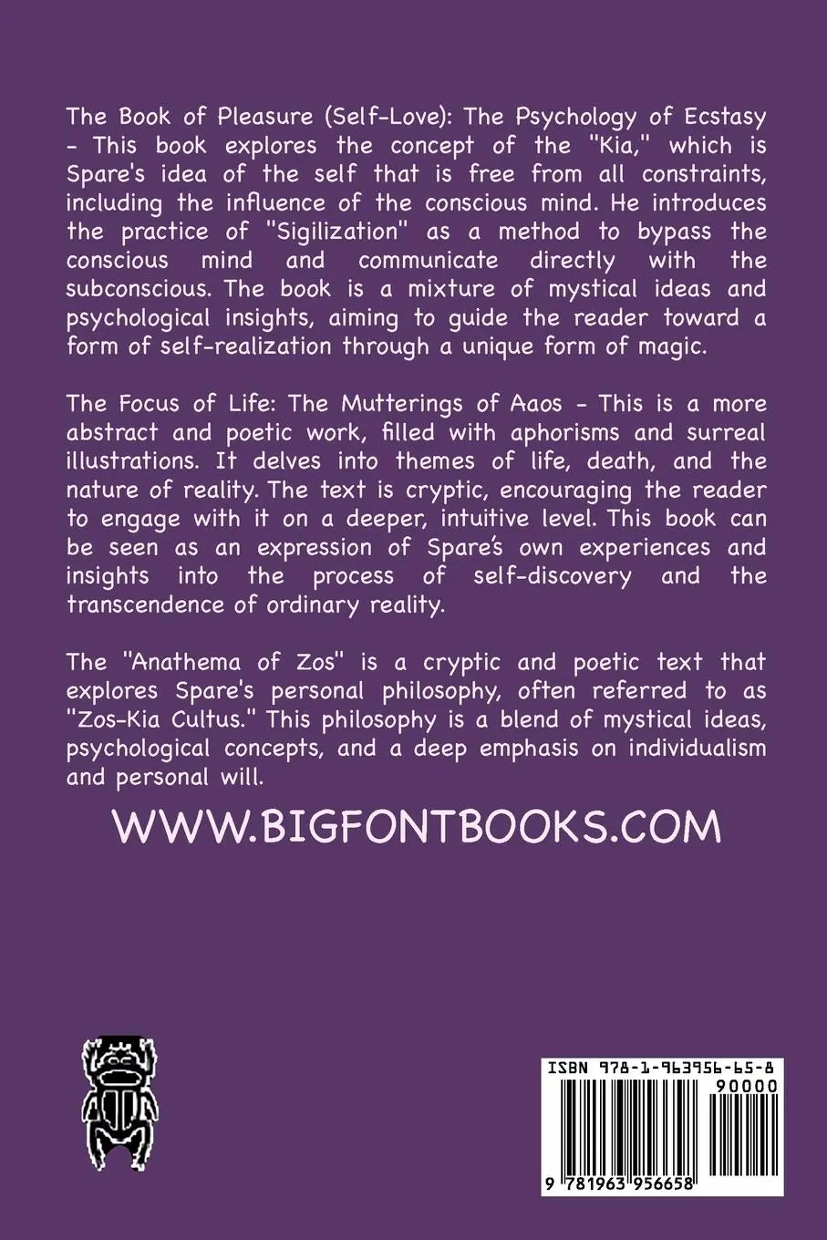 Rückseite: 9781963956658 | The Writings of Austin Osman Spare | Austin Osman Spare | Taschenbuch