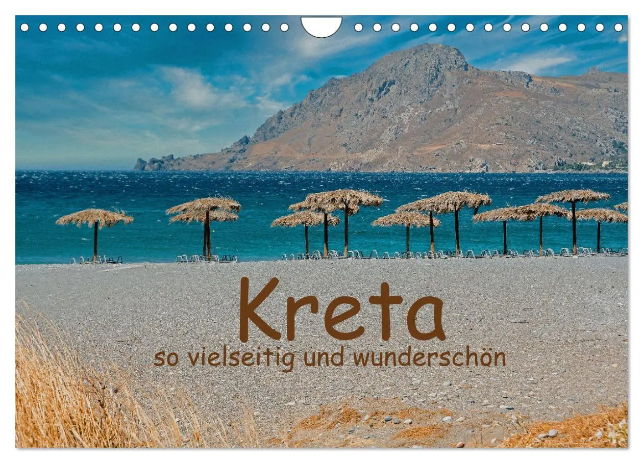 Cover: 9783457556658 | Kreta so vielseitig und wunderschön (Wandkalender 2026 DIN A4...