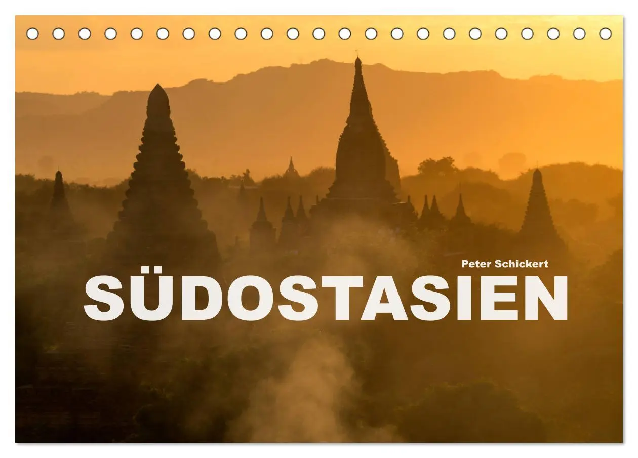 Cover: 9783457866658 | Südostasien (Tischkalender 2026 DIN A5 quer), CALVENDO Monatskalender