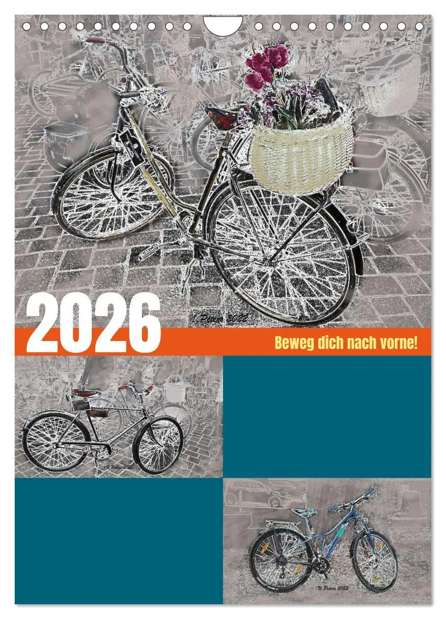Cover: 9783516336658 | Beweg dich nach vorne! (Wandkalender 2026 DIN A4 hoch), CALVENDO...
