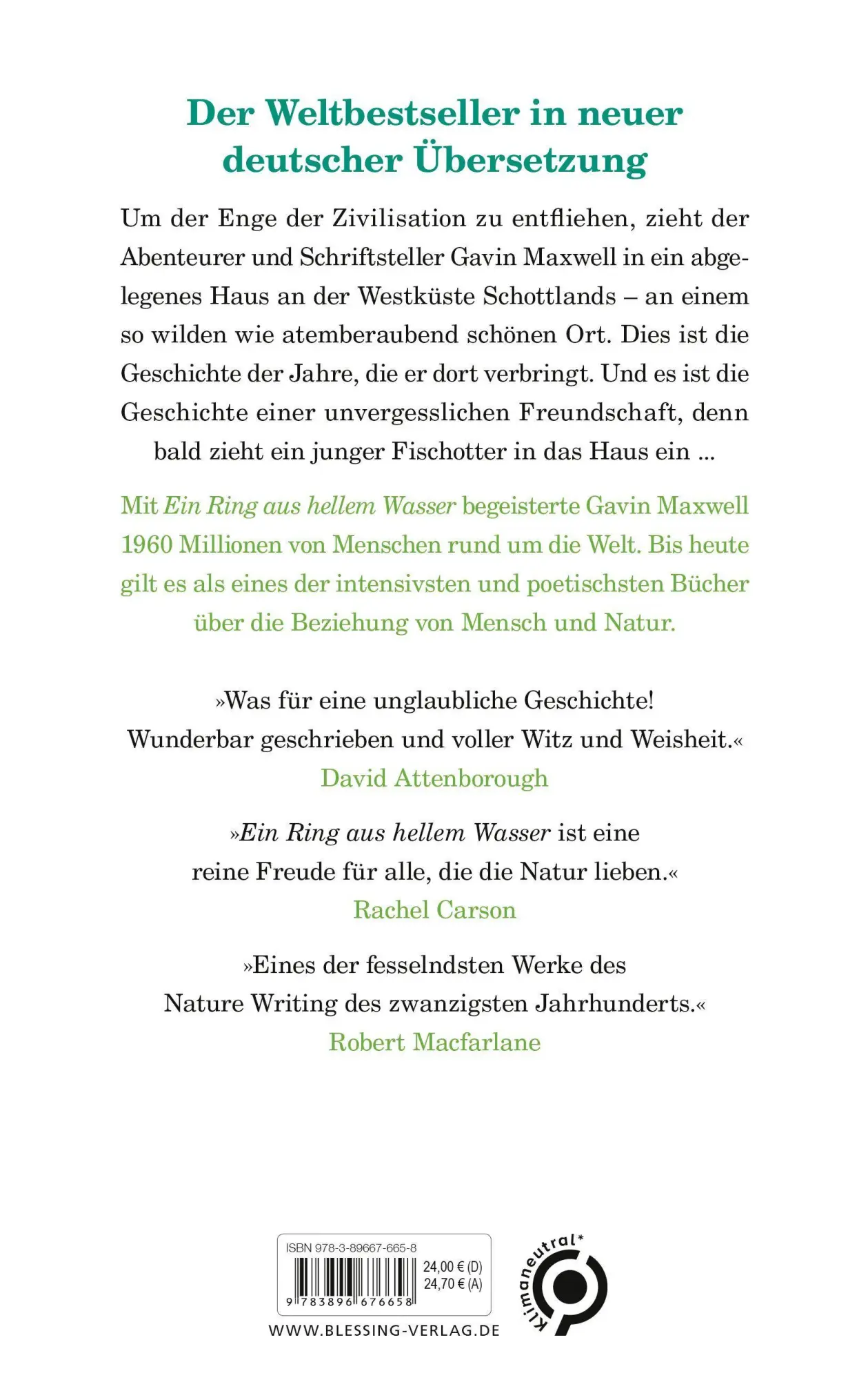 Bild: 9783896676658 | Ein Ring aus hellem Wasser | Gavin Maxwell | Buch | 336 S. | Deutsch