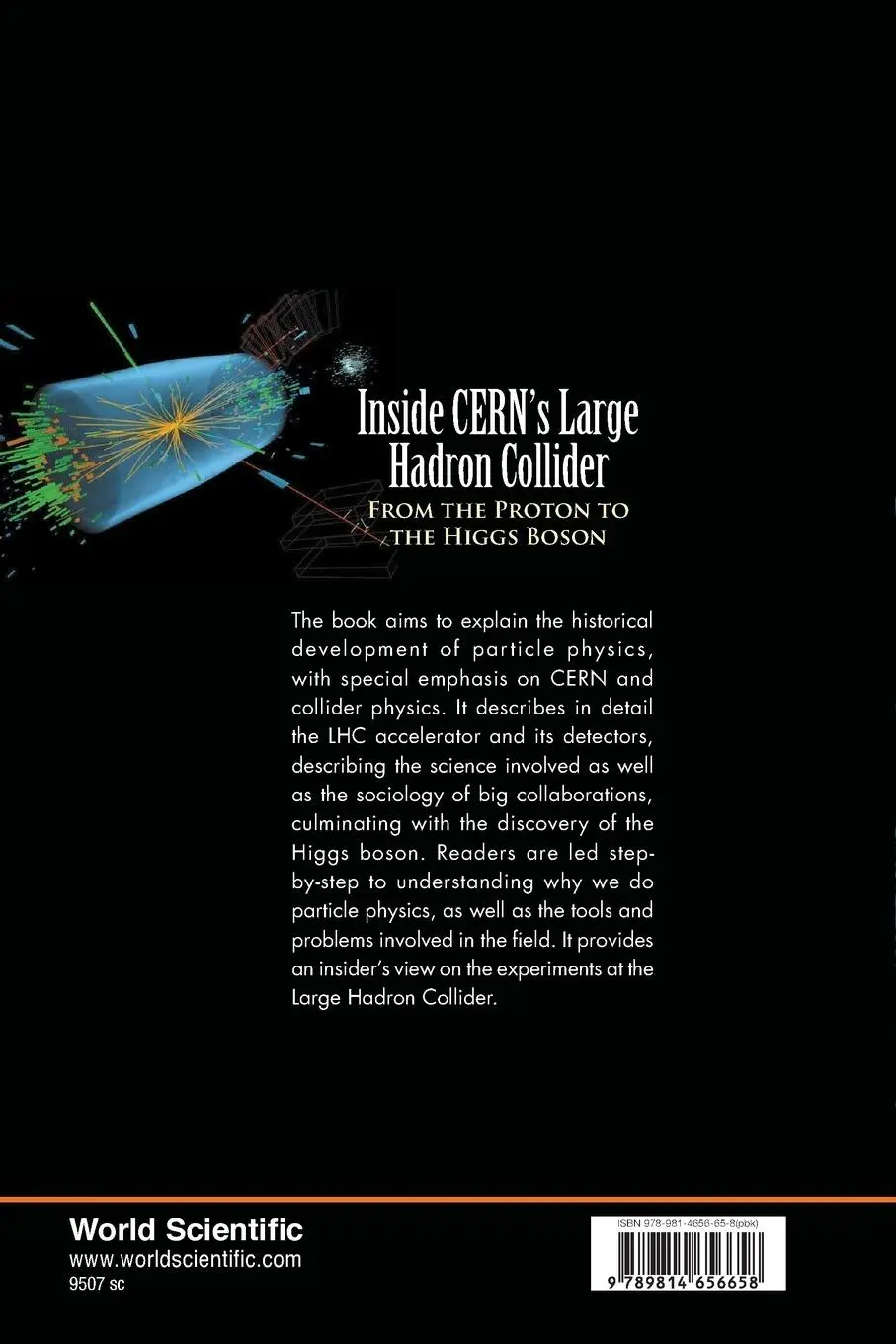 Rückseite: 9789814656658 | INSIDE CERN'S LARGE HADRON COLLIDER | Mario Campanelli | Taschenbuch