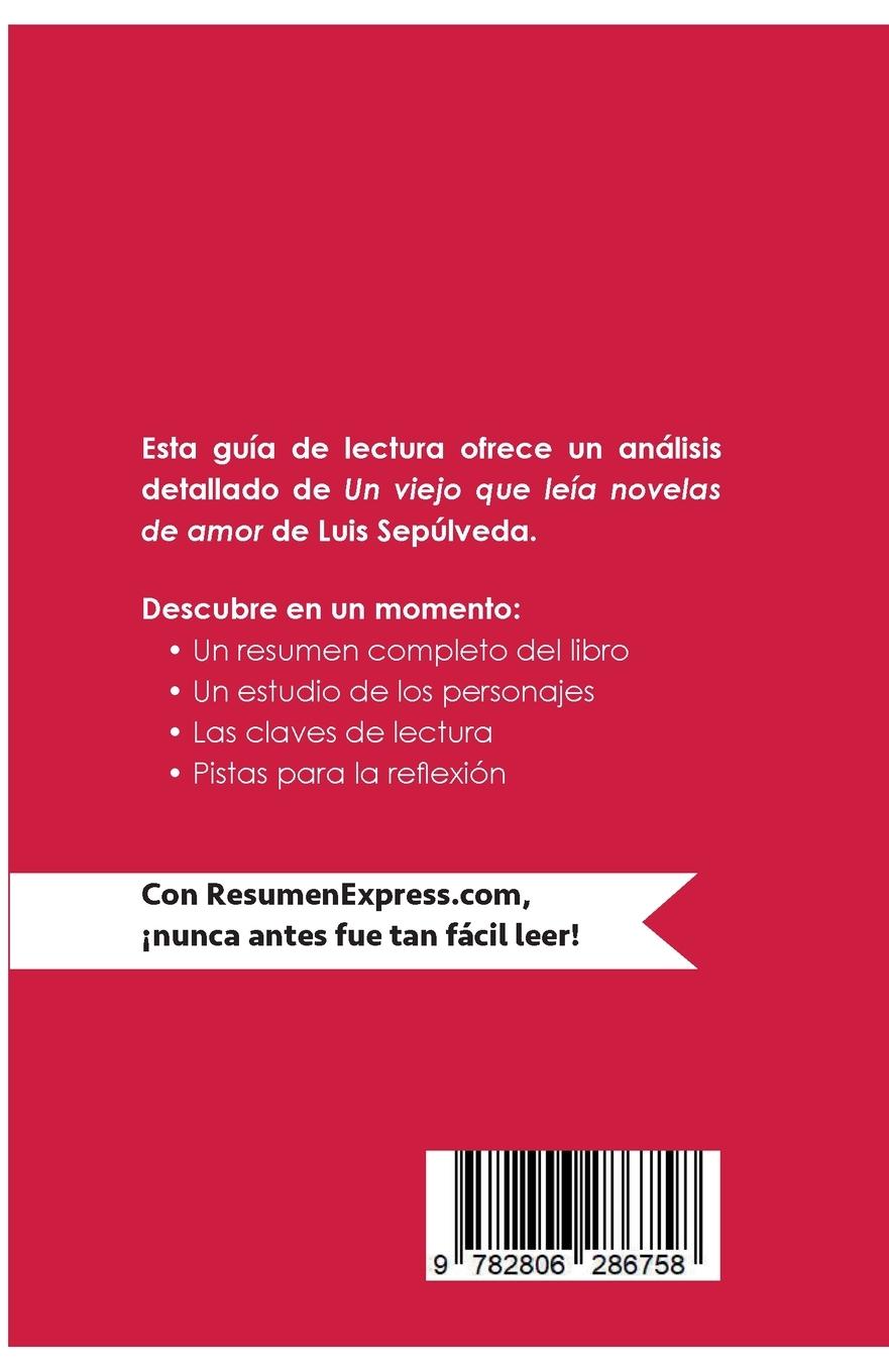 Rückseite: 9782806286758 | Un viejo que leía novelas de amor de Luis Sepúlveda (Guía de lectura)