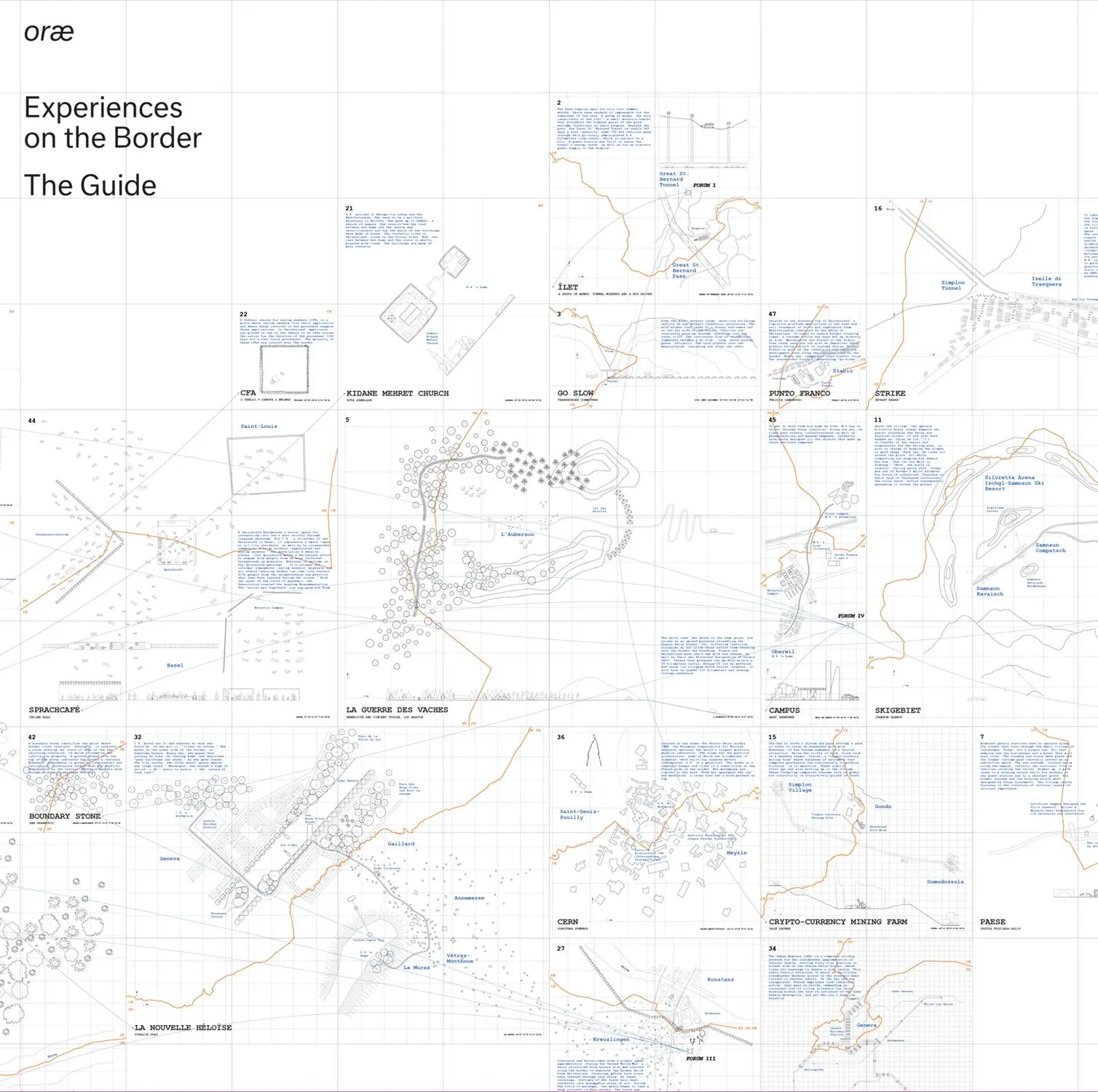 Cover: 9783037786758 | oræ | Experiences on the Border - The Guide | Ayoub | Taschenbuch