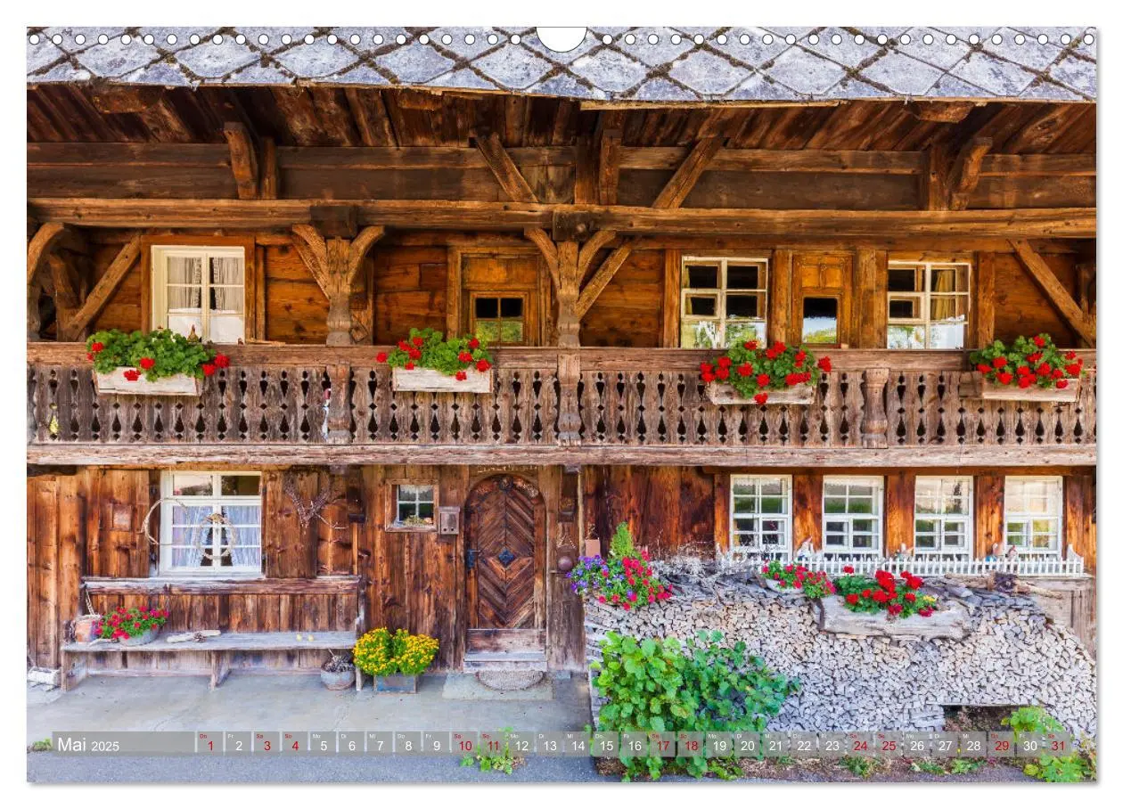 Bild: 9783435076758 | Ein Jahr im Schwarzwald (Wandkalender 2025 DIN A3 quer), CALVENDO...