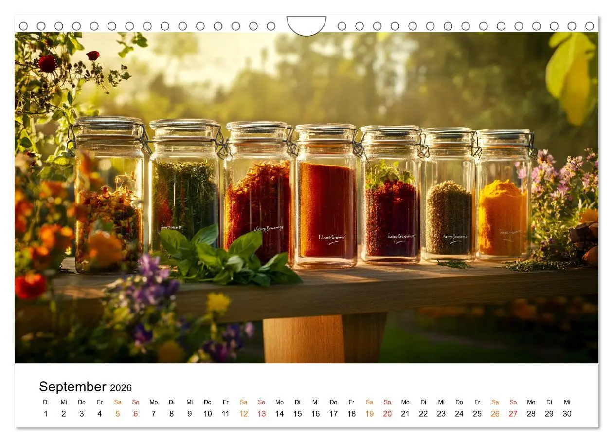 Bild: 9783457306758 | Küchenkalender Glaswerk (Wandkalender 2026 DIN A4 quer), CALVENDO...