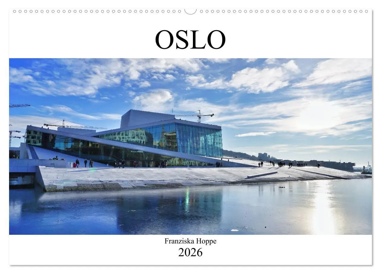 Cover: 9783457926758 | Oslo - Norwegen (Wandkalender 2026 DIN A2 quer), CALVENDO...