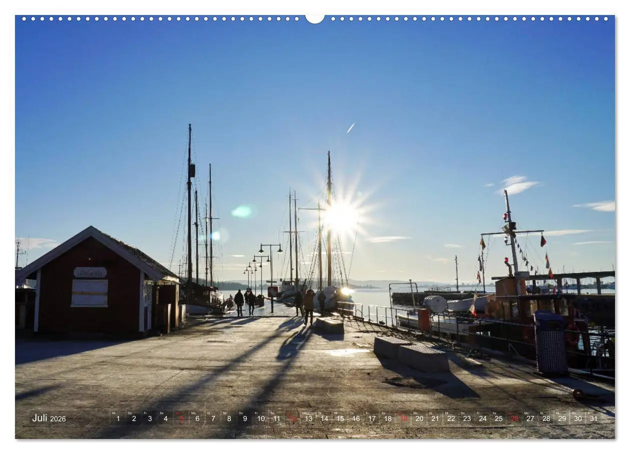 Bild: 9783457926758 | Oslo - Norwegen (Wandkalender 2026 DIN A2 quer), CALVENDO...