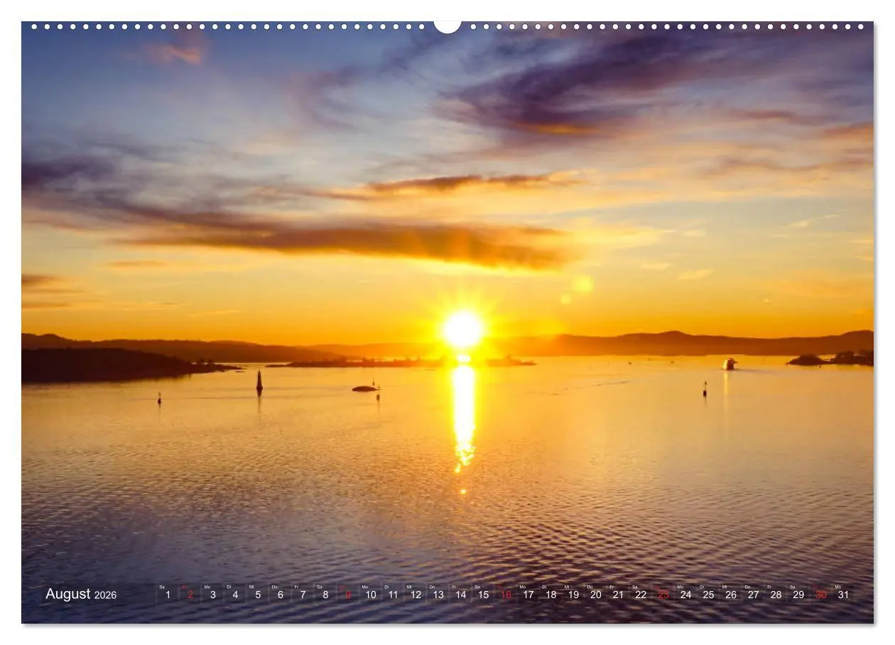 Bild: 9783457926758 | Oslo - Norwegen (Wandkalender 2026 DIN A2 quer), CALVENDO...