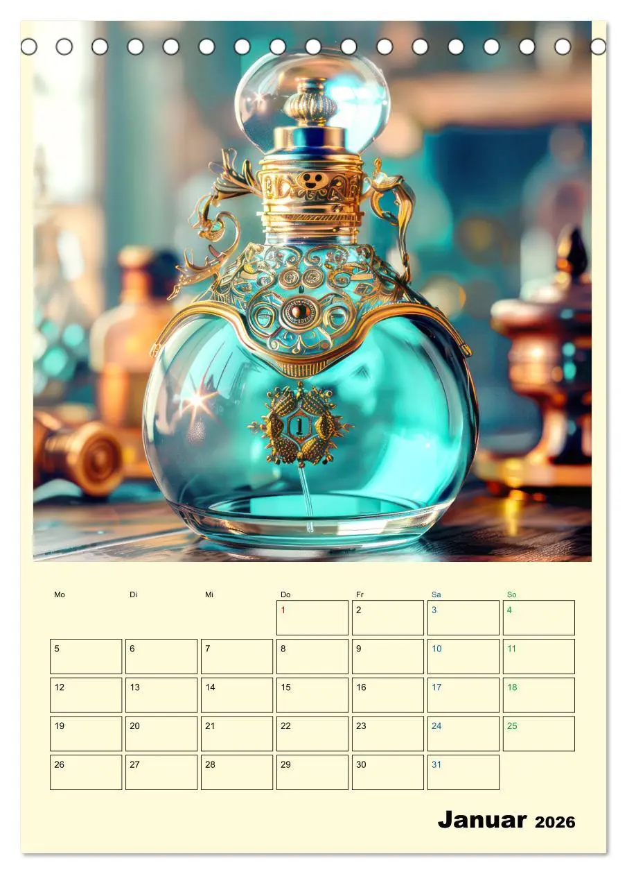 Bild: 9783516256758 | Steampunk Accesoires - Planer (Tischkalender 2026 DIN A5 hoch),...
