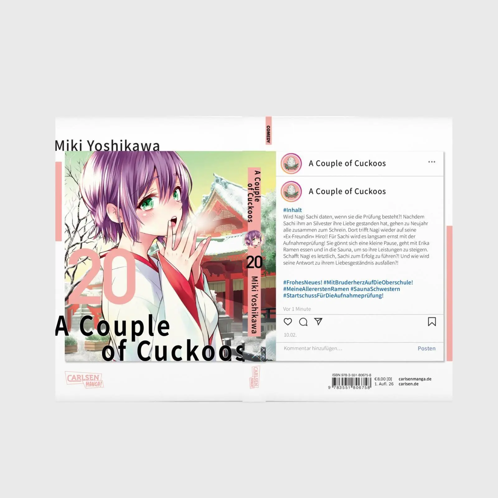 Bild: 9783551806758 | A Couple of Cuckoos 20 | Miki Yoshikawa | Taschenbuch | 192 S. | 2026