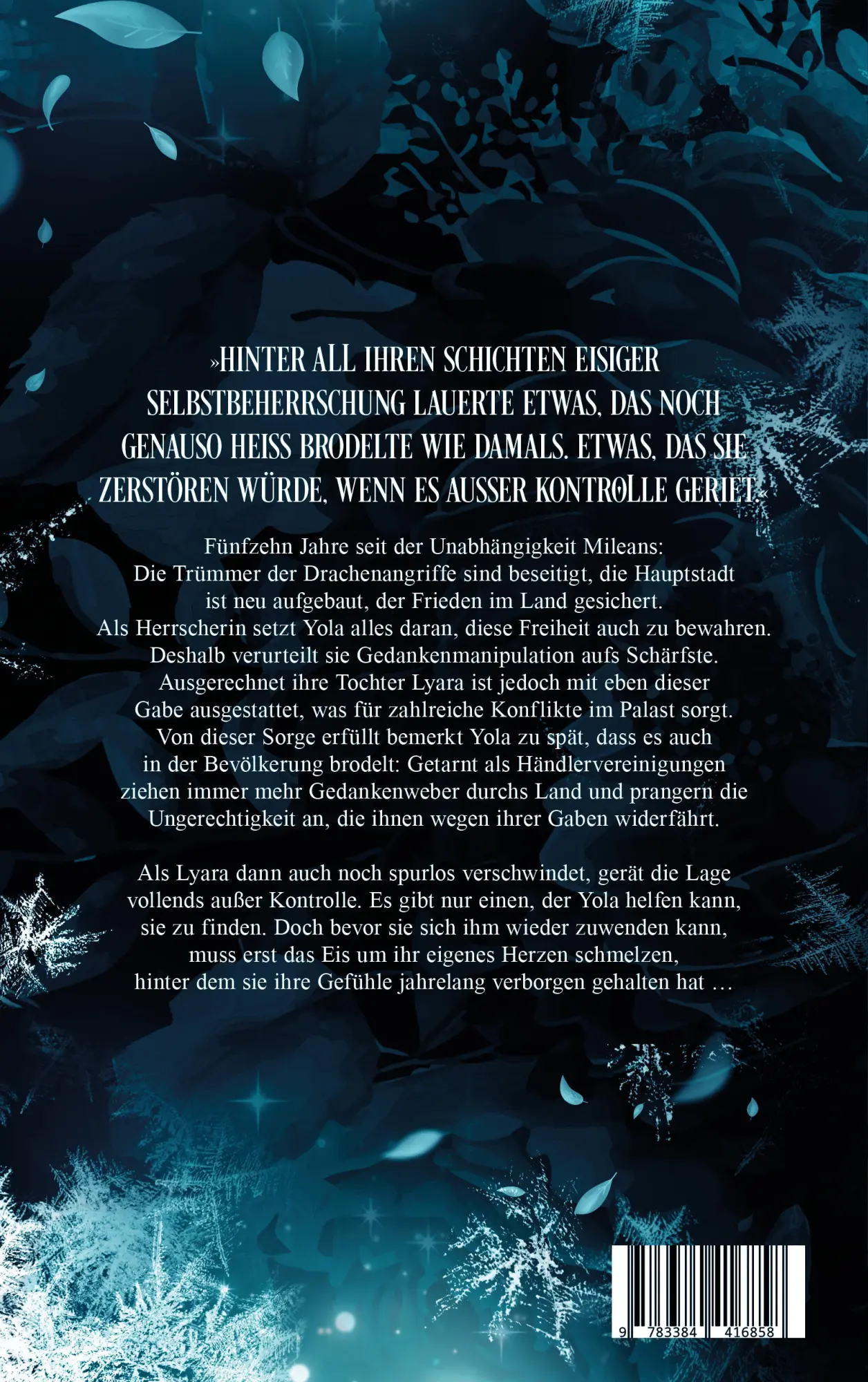 Rückseite: 9783384416858 | Eislotus | Das Finale der Mileans Erben-Saga | Lara Eliasch | Buch