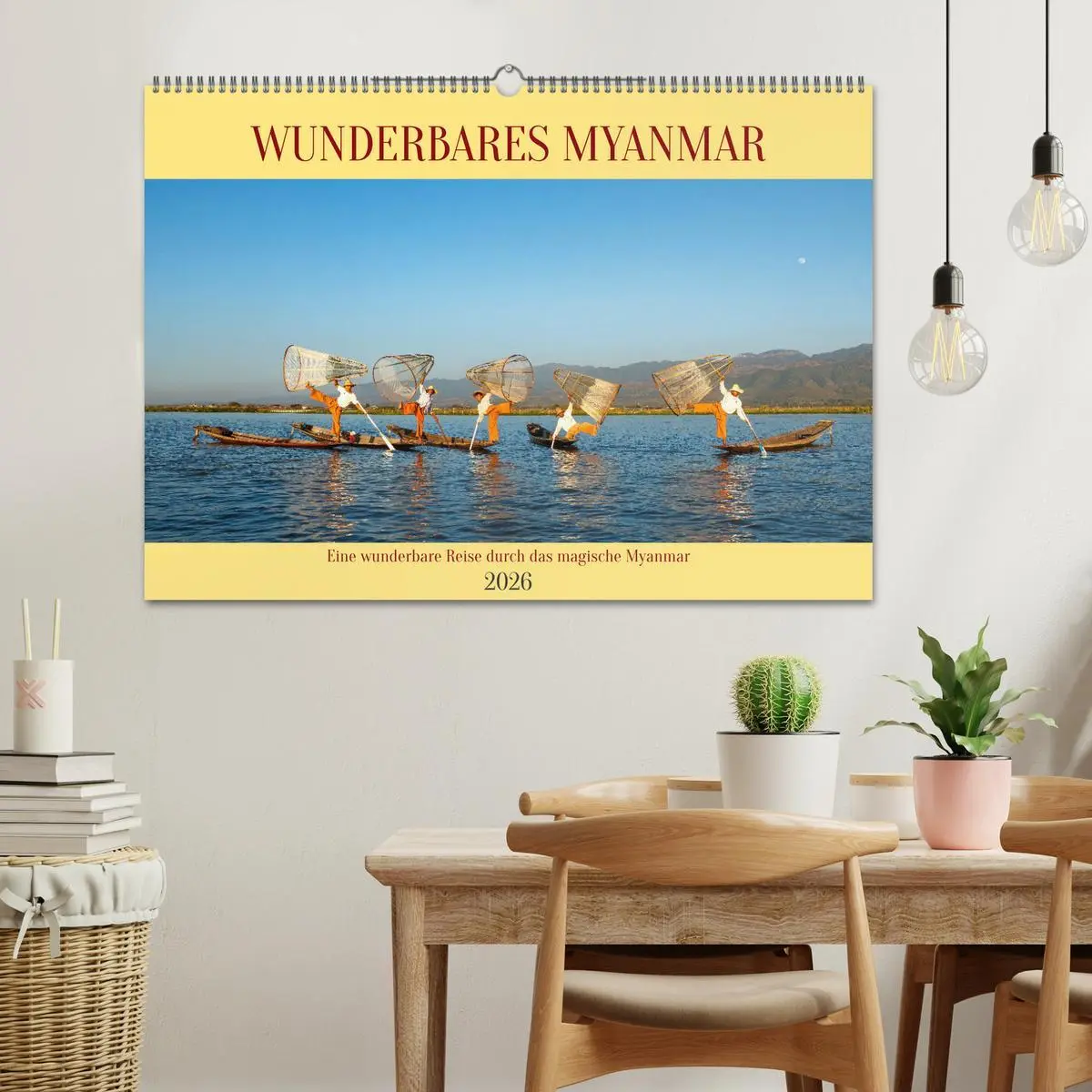 Bild: 9783457536858 | Wunderbares Myanmar (Wandkalender 2026 DIN A2 quer), CALVENDO...