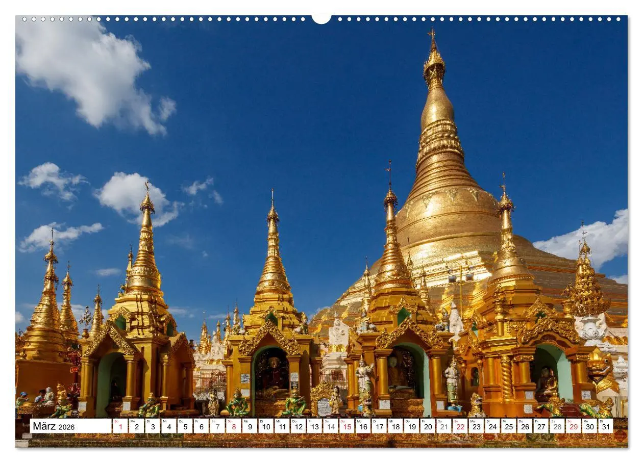 Bild: 9783457536858 | Wunderbares Myanmar (Wandkalender 2026 DIN A2 quer), CALVENDO...
