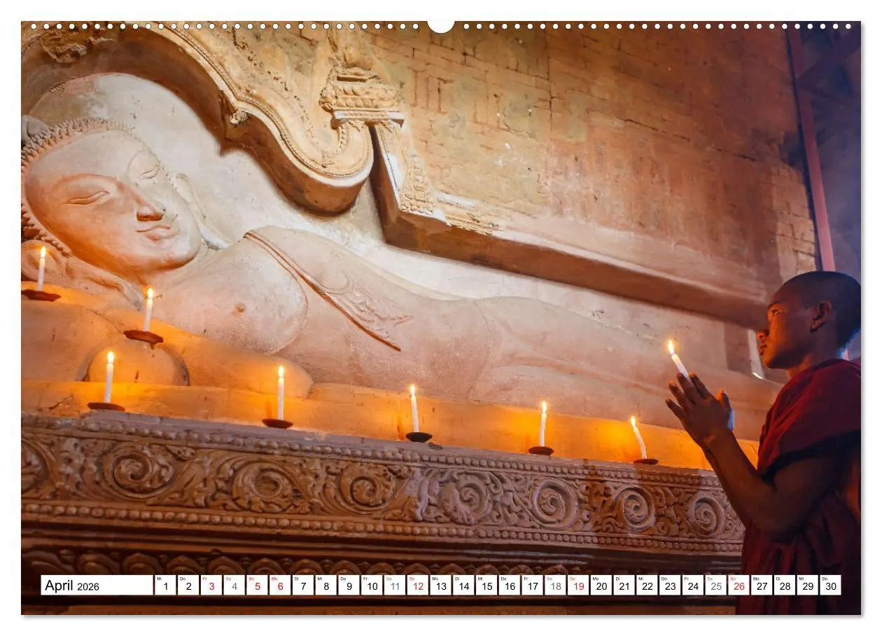Bild: 9783457536858 | Wunderbares Myanmar (Wandkalender 2026 DIN A2 quer), CALVENDO...