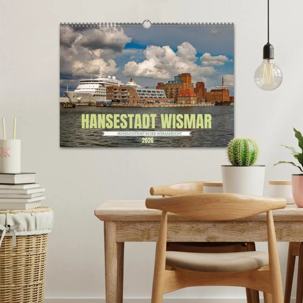 Bild: 9783457776858 | Hansestadt Wismar - Sehnsuchtsort (Wandkalender 2026 DIN A3 quer),...