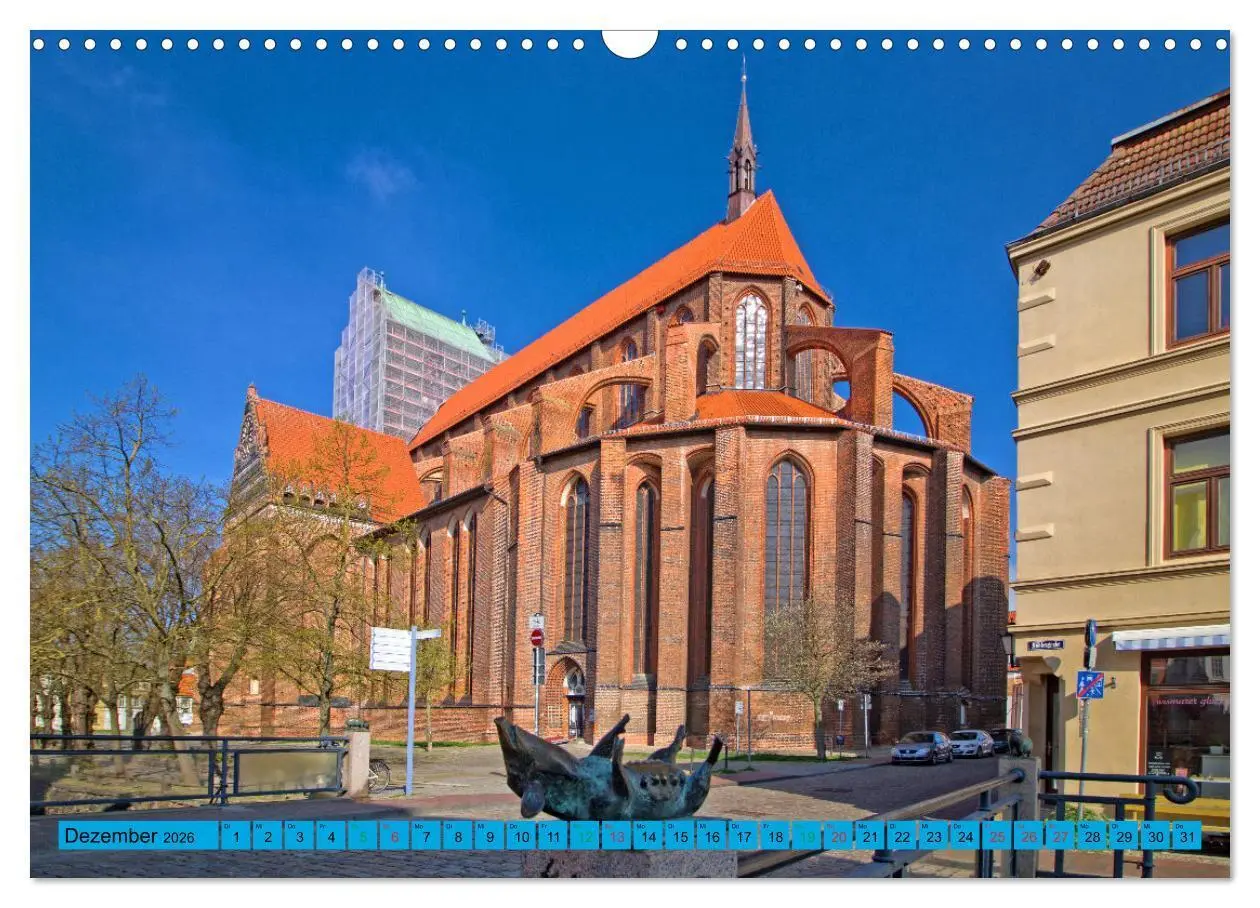 Bild: 9783457776858 | Hansestadt Wismar - Sehnsuchtsort (Wandkalender 2026 DIN A3 quer),...