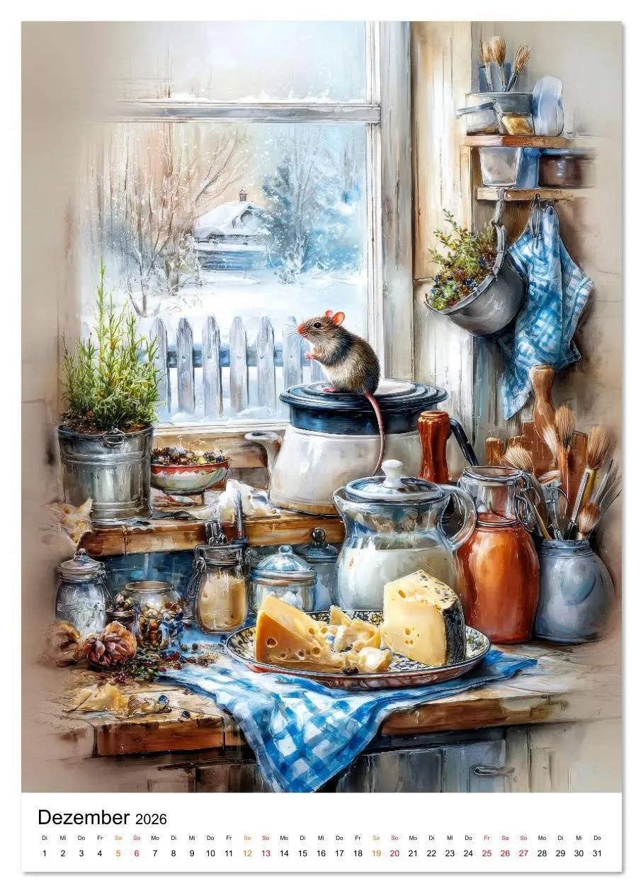 Bild: 9783516626858 | Bauernhof Tiere (Wandkalender 2026 DIN A4 hoch), CALVENDO...