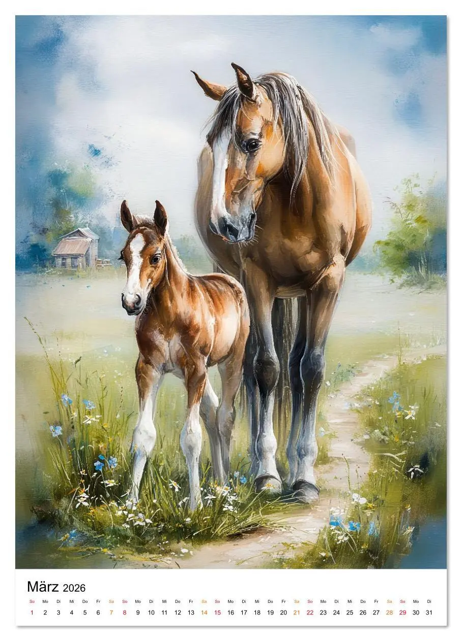 Bild: 9783516626858 | Bauernhof Tiere (Wandkalender 2026 DIN A4 hoch), CALVENDO...