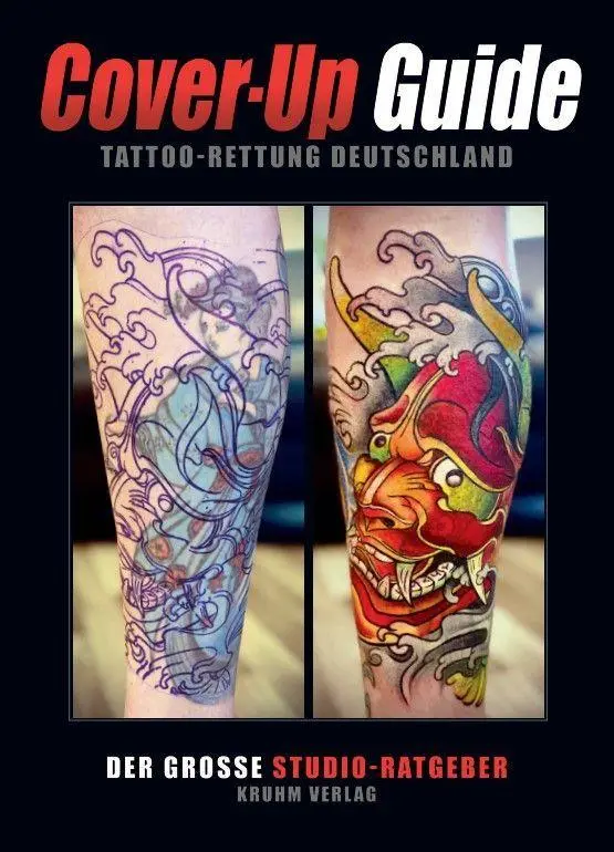 Cover: 9783946386858 | Cover-Up Guide | Tattoo-Rettung Deutschland | Kruhm Verlag | Buch