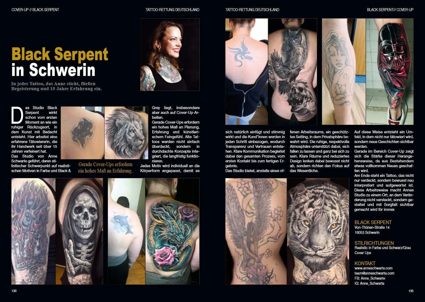 Bild: 9783946386858 | Cover-Up Guide | Tattoo-Rettung Deutschland | Kruhm Verlag | Buch