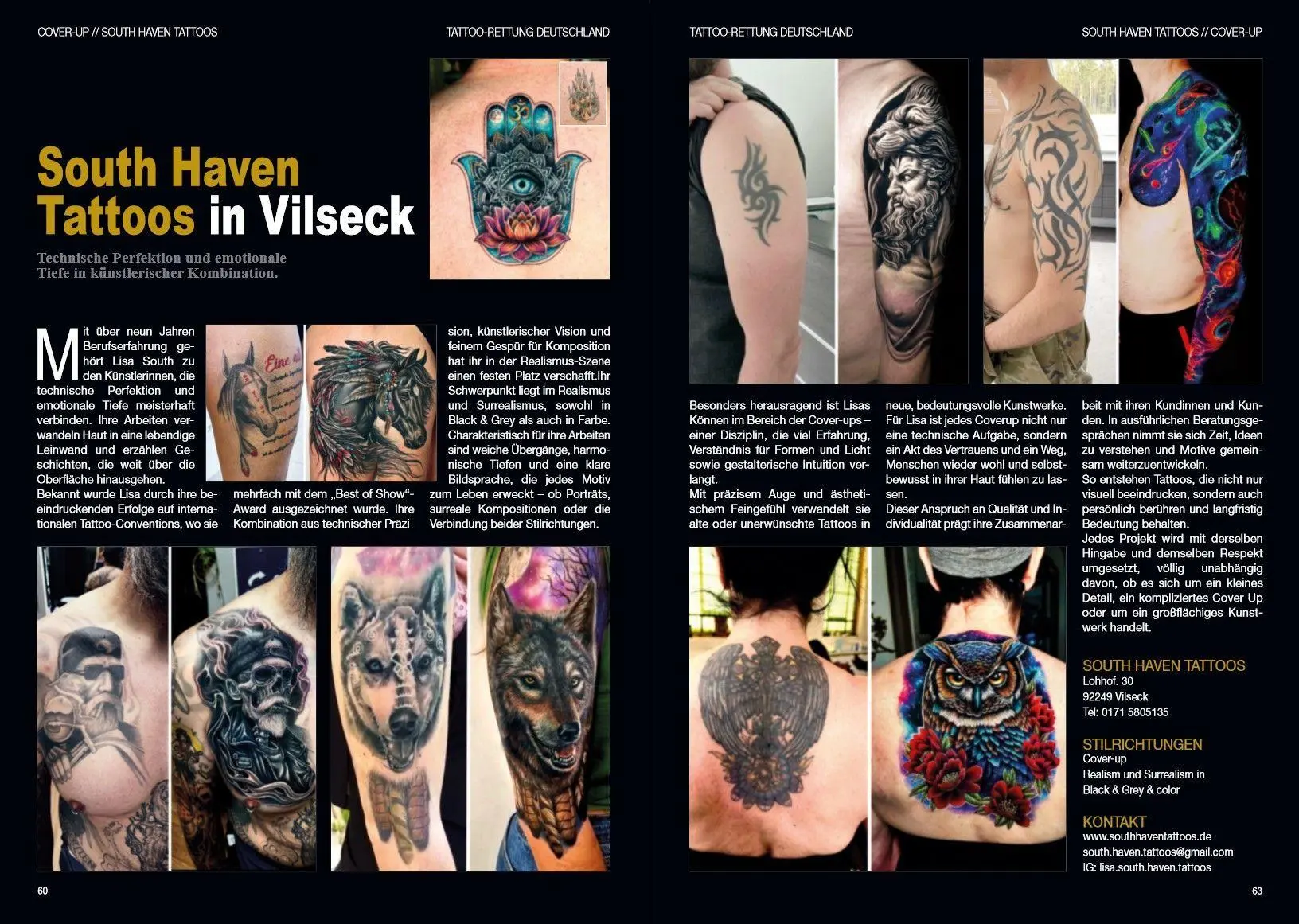 Bild: 9783946386858 | Cover-Up Guide | Tattoo-Rettung Deutschland | Kruhm Verlag | Buch