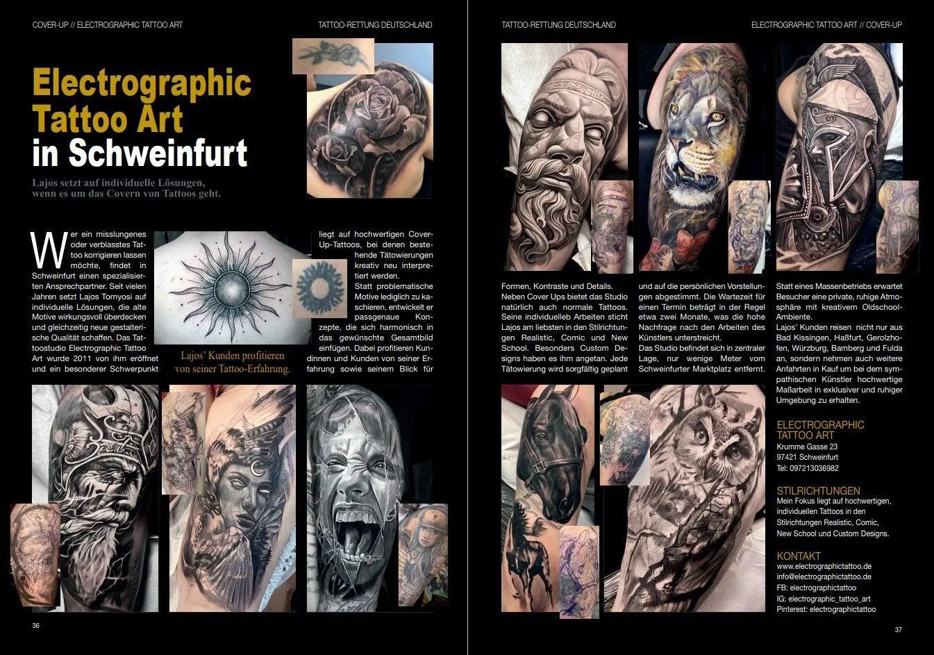 Bild: 9783946386858 | Cover-Up Guide | Tattoo-Rettung Deutschland | Kruhm Verlag | Buch