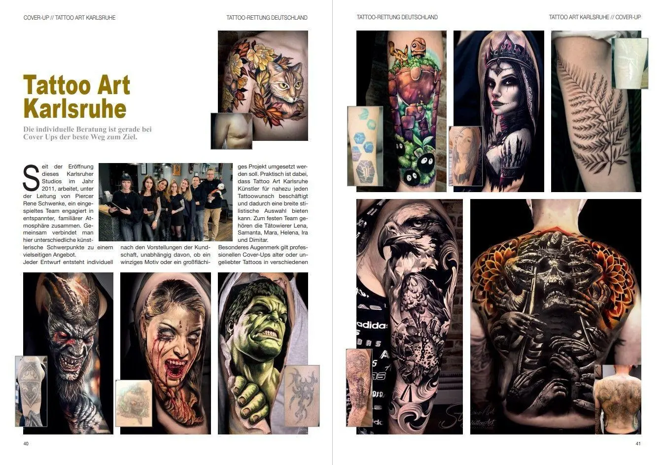 Bild: 9783946386858 | Cover-Up Guide | Tattoo-Rettung Deutschland | Kruhm Verlag | Buch