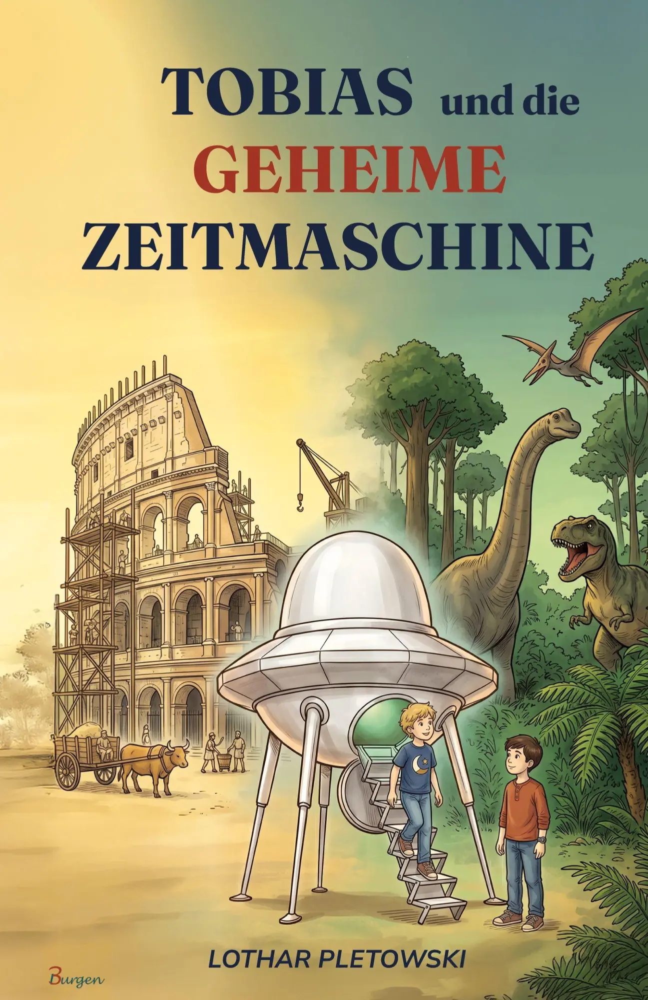 Cover: 9789925826858 | Tobias und die geheime Zeitmaschine | Lothar Pletowski | Taschenbuch