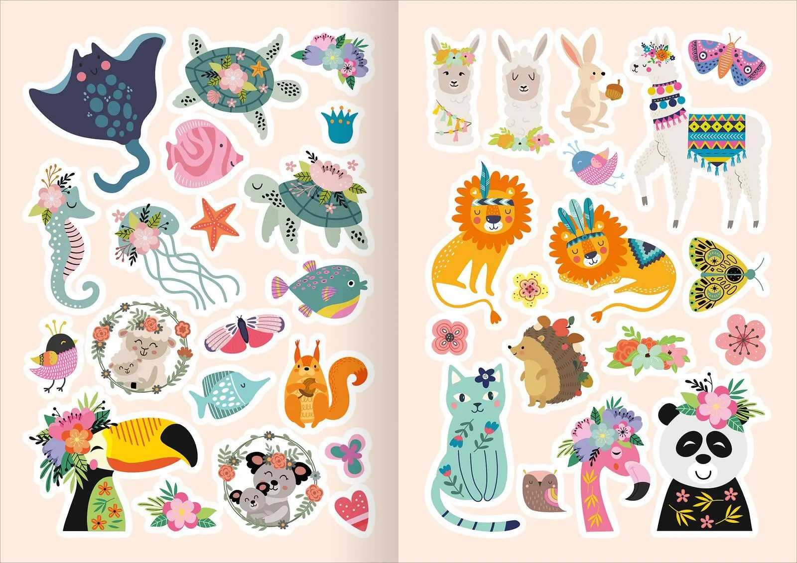 Bild: 4014489136958 | Diamant-Stickerspaß Tiere | 150 Sticker mit Diamanten verzieren | 2025
