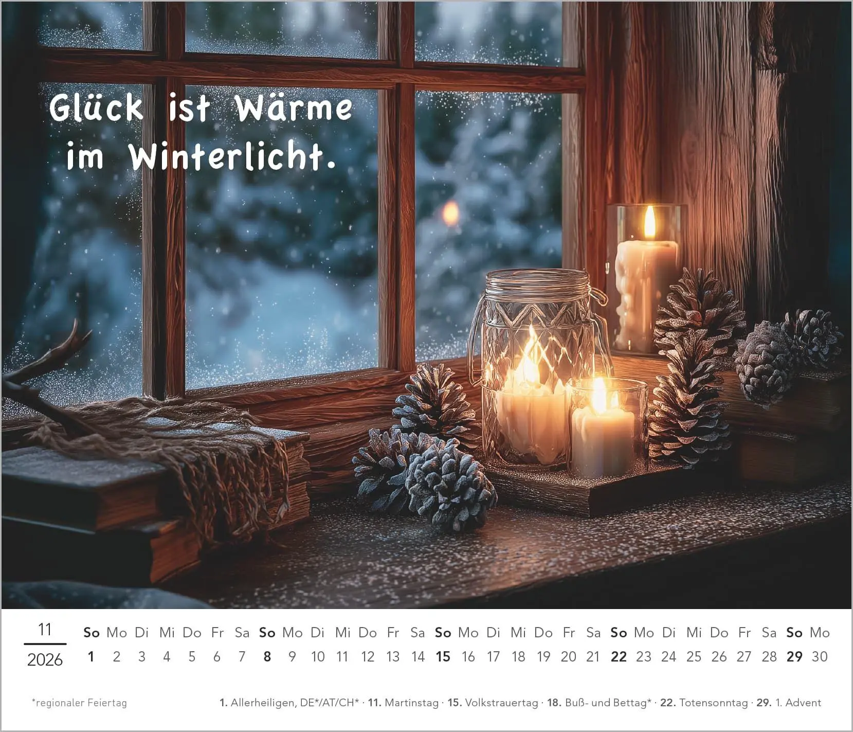 Bild: 4069095016958 | Der kleine Kalender zum Glücklichsein 2027 | Kalender | 14 S. | 2027