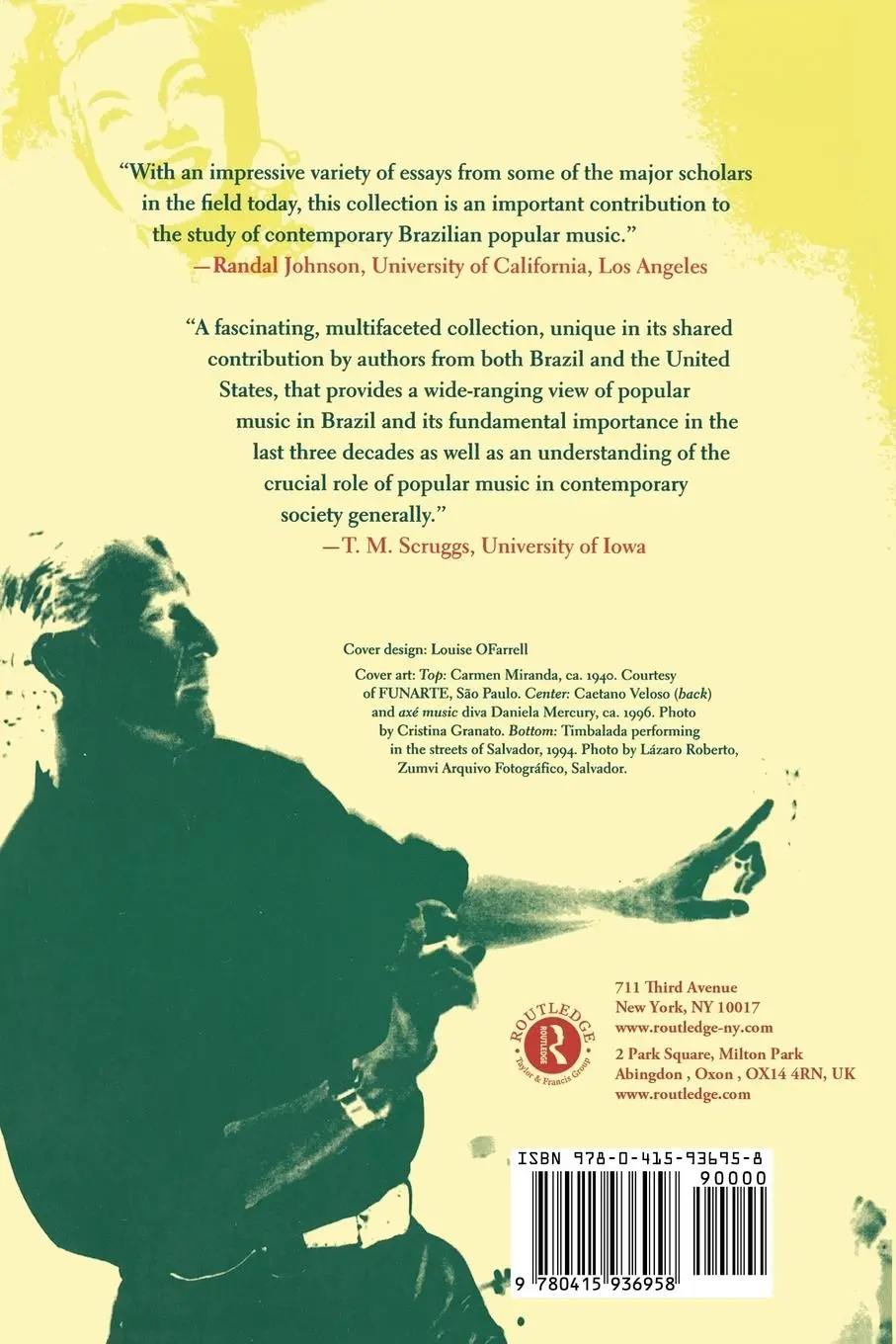 Rückseite: 9780415936958 | Brazilian Popular Music and Globalization | Charles A. Perrone (u. a.)