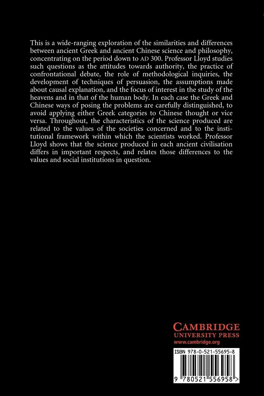 Rückseite: 9780521556958 | Adversaries and Authorities | Geoffrey E. R. Lloyd (u. a.) | Buch